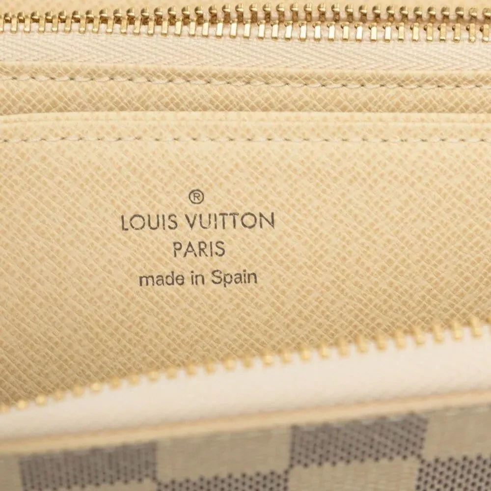 Louis Vuitton Damier Azur Zippy Wallet N60019